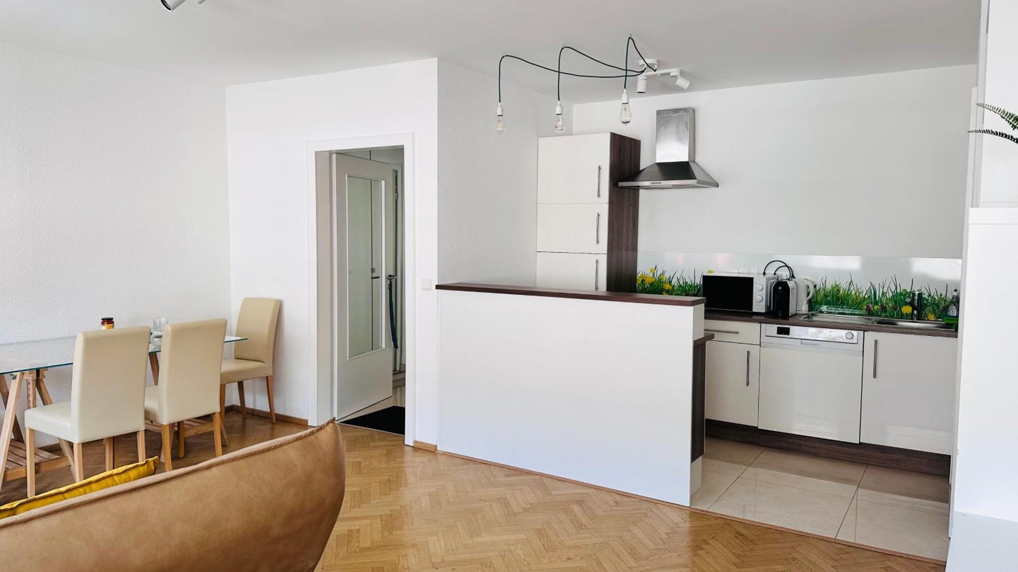 New - Cozy Apartment,Kitchen,Netflix And More Essen Esterno foto